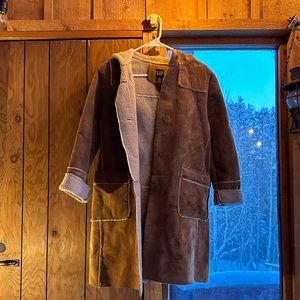 Gap suede (100% leather) jacket